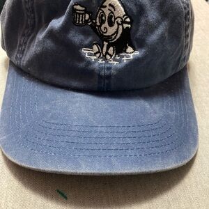 Port Authority Blue Cap with Embroidered Humpty Dumpty